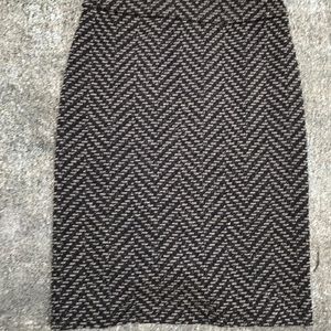 Chevron Print Pencil Skirt by NewYork&Co.